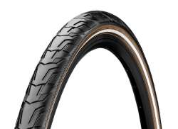 Continental Ride City 28 1.60 Refletor Preto/Castanho