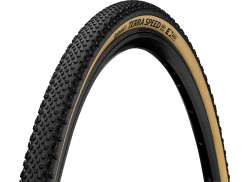 Continental Terra Speed 27.5 x 1.35" 접이식 TL-R - 블랙/Créme