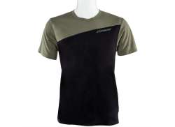 Conway Active Shirt KM Mos/Zwart