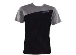 Conway Active Shirt KM Grijs/Zwart - L