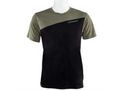 Conway Active Shirt Lyhyt Laippa Mos/Musta - 2XL