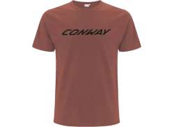 Conway Big Logo T-shirt Ss Rust R&oslash;d Rust Red
