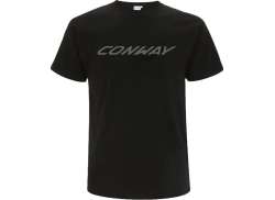 Conway Big Logotyp T-shirt Korthylsa Svart Black