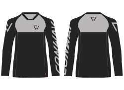 Conway Freeride Fahrradtrikot Lä Black/Gray