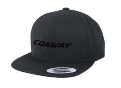 Conway Logo Fiets Pet Zwart - One Size