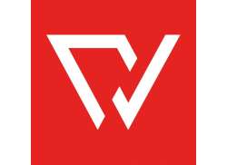 Conway Logo Klistremerke - R&oslash;d/Hvit