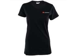 Conway Logoline T-Shirt Mg Mujeres Negro - S