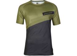 Conway Ride Fahrradtrikot Kä Grün/Schwarz - L