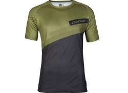 Conway Ride Fietsshirt KM Groen/Zwart - L