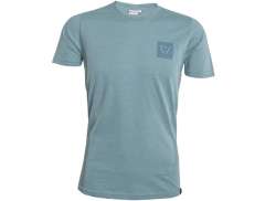 Conway T-Shirt Basic KM Blauw - M