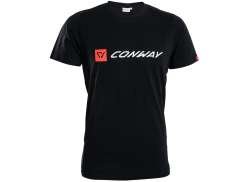 Conway T-Shirt Logoline Ss (Kr&oacute;tki Rekaw) Black