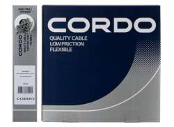 Cordo 变速器 内部电缆 &Oslash;1.1mm 2250mm 不锈钢 - 银色 (100)