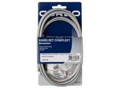 Cordo Brake Cable Set 170/225cm Universal Inox - Silver