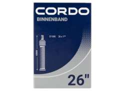 Cordo Camera D´Aria 26 x 1 3/8" Vd 40mm - Nero
