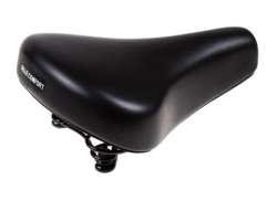 Cordo Classic Luxus Fahrradsattel - Schwarz