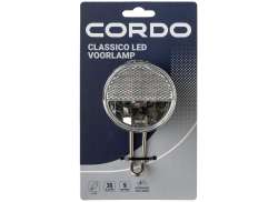 Cordo Classico 头灯 LED E-自行车 6-44V - 铬