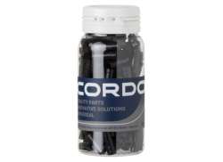 Cordo Ferrule Manșon Cablu &Oslash;5mm Plastic - Negru (150)