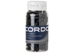 Cordo Ferrule Ponteira De Cabo Ø5mm Plástico - Preto (150)