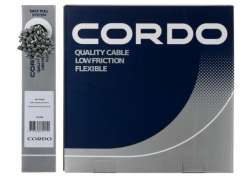 Cordo Frein Câble Intérieur Ø1.5mm 2250mm Acier Inoxydable Slick - Argent (100)