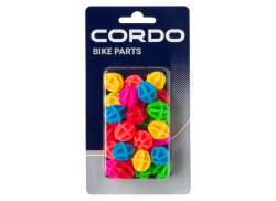 Cordo 辐条彩珠 椭圆形 30 件