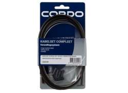 Cordo Gear Cable Set Nexus 3 1800/2250mm Inox - Black
