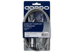 Cordo Gear Cable Set Nexus 4/7/8 1700/2250mm Inox - Silver