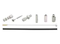 Cordo Gear Cable Set Sturmey Archer 1700/2250mm Bl/Silver