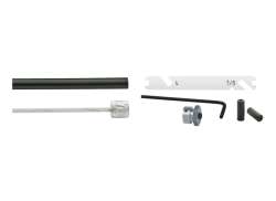 Cordo Gearkabel S&aelig;t Nexus 4/7/8 1700/2250mm Inox - Sort