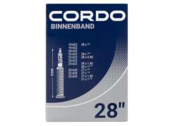 Cordo Inner Tube 27/28 x 3/4 - 1 1/16&quot; 40mm Pv - Black
