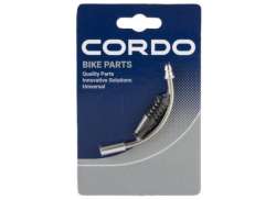 Cordo Kabelgenomföring V-Brake 90° Ø5mm - Silver