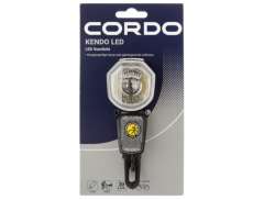Cordo Kendo 헤드라이트 LED 다이나모 - 블랙