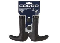 Cordo Microtech Grip XL Grips With Bar Ends - Black