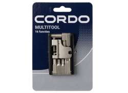 Cordo Multi-Tool 16-Functions - Silver/Black