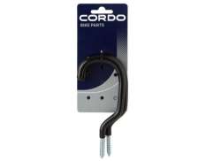 Cordo Plafon Cârlig Oțel/Plastic - Negru