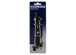 Cordo Quick Release Skewer Set With Lock - Black