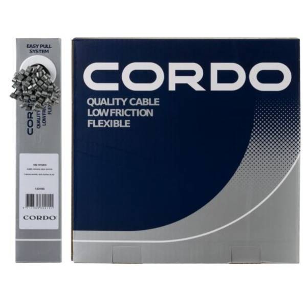 Cordo Rem Binnenkabel Ø1.5mm 2250mm RVS Slick - Zilver (100)