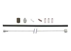 Cordo Set Cabluri De Fr&acirc;nă Fr&acirc;nă Rulou 1700/2250mm Inox - Negru