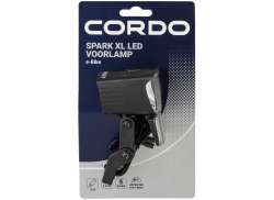 Cordo Spark XL LED Headlight E-Bike 6-48v 80 Lux - Black