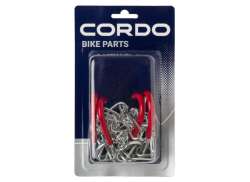 Cordo Storage Chains - Silver/Red (2)
