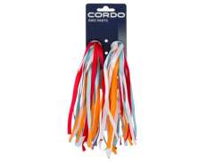 Cordo Streamer 1 Serpentins Pour Vélos - Rouge/Orange/Bleu/Blanc