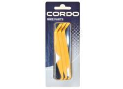 Cordo 타이어 레버 플라스틱 - 옐로우