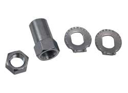 Cordo Torpedo Set Écrou D´Axe - Argent