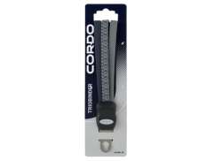 Cordo Triple Bungee Strap 26/28 - Gray/Blue/Silver