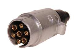 Corexx Attacco DIN ISO 1724 7-Perno Alu - Argento