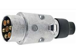 Corexx Konektor DIN ISO 1724 7-Pin Alu - Stř&iacute;brn&aacute;