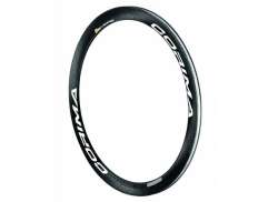 Corima 림 28&quot; 12 홀 47mm Clincher 와이드 카본 - 블랙