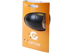 Cortina Amsterdam Headlight Batteries - Black