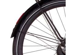 Cortina Arrière Tringle De Garde-Boue 28" Pour. E-Mozzo - Jet Noir