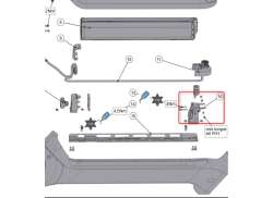 Cortina Blokada Mechanizm Dla. Bosch BES3 Oslona