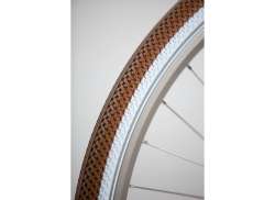 Cortina Canberra Tire 28 x 1.75\" Reflective - Brown/White